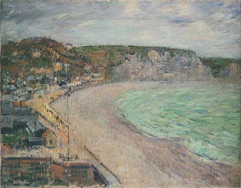 Beach At Fecamp — Gustave Loiseau