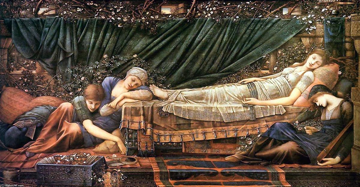 The Sleaping Beauty — Edward Coley Burne-jones