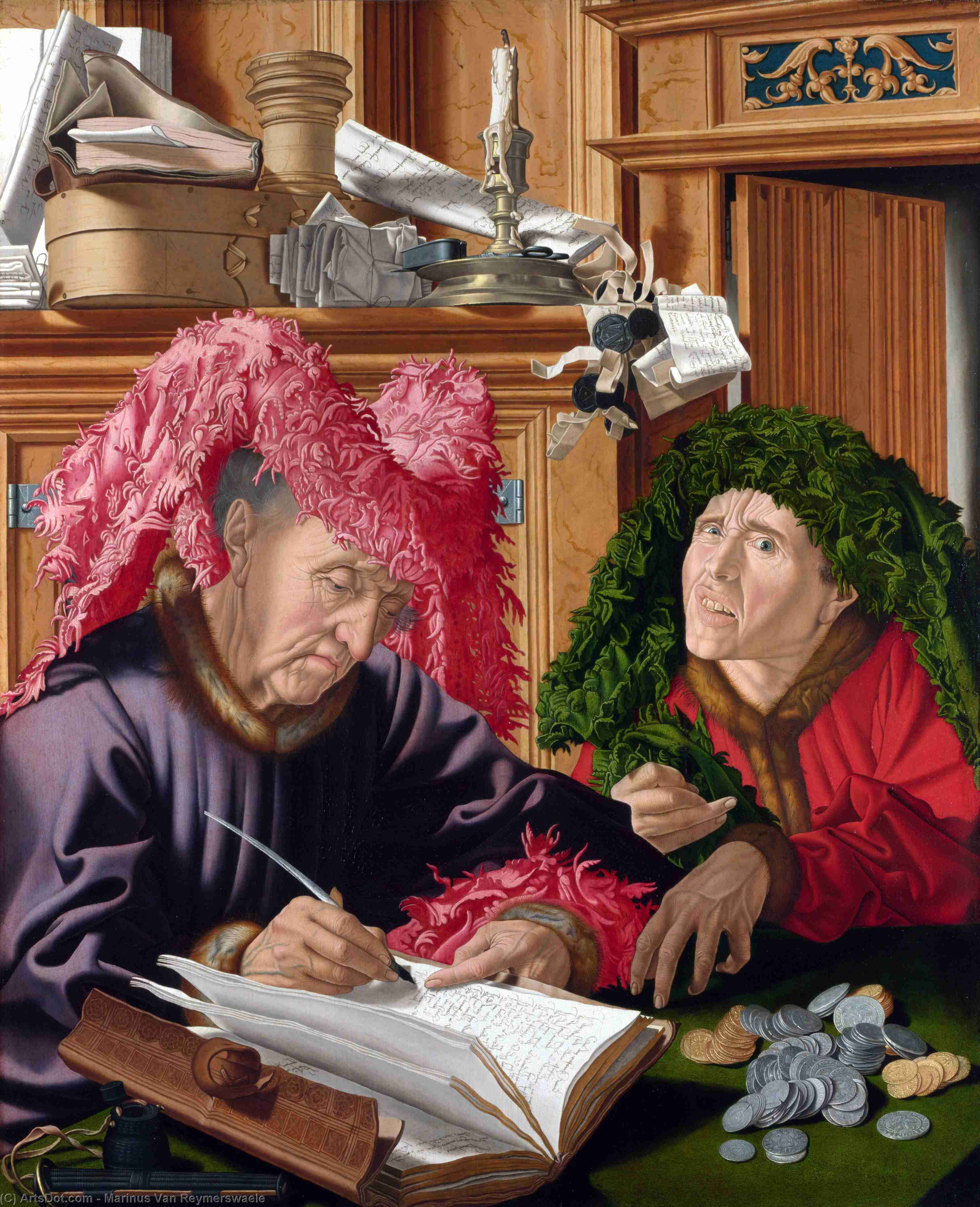 Two Tax Gatherers — Marinus Van Reymerswaele