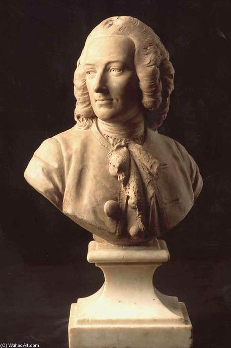 Bust Of Jean Restout — Jean Jacques Caffiéri