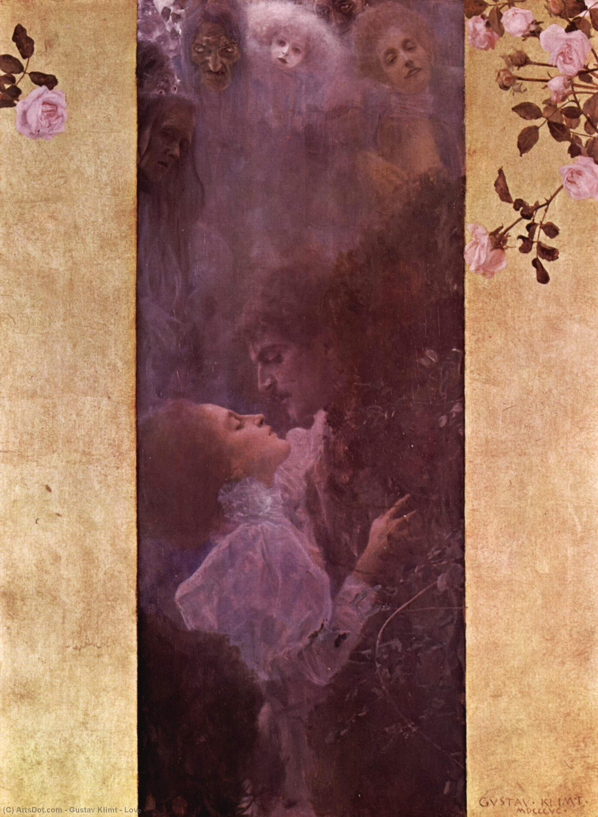 Love — Gustav Klimt