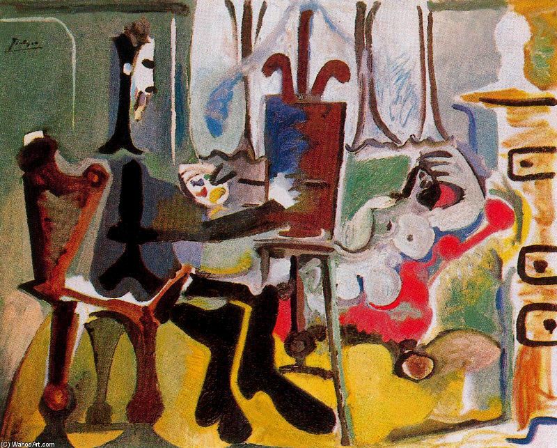 The Painter And His Model 22 — Pablo Picasso