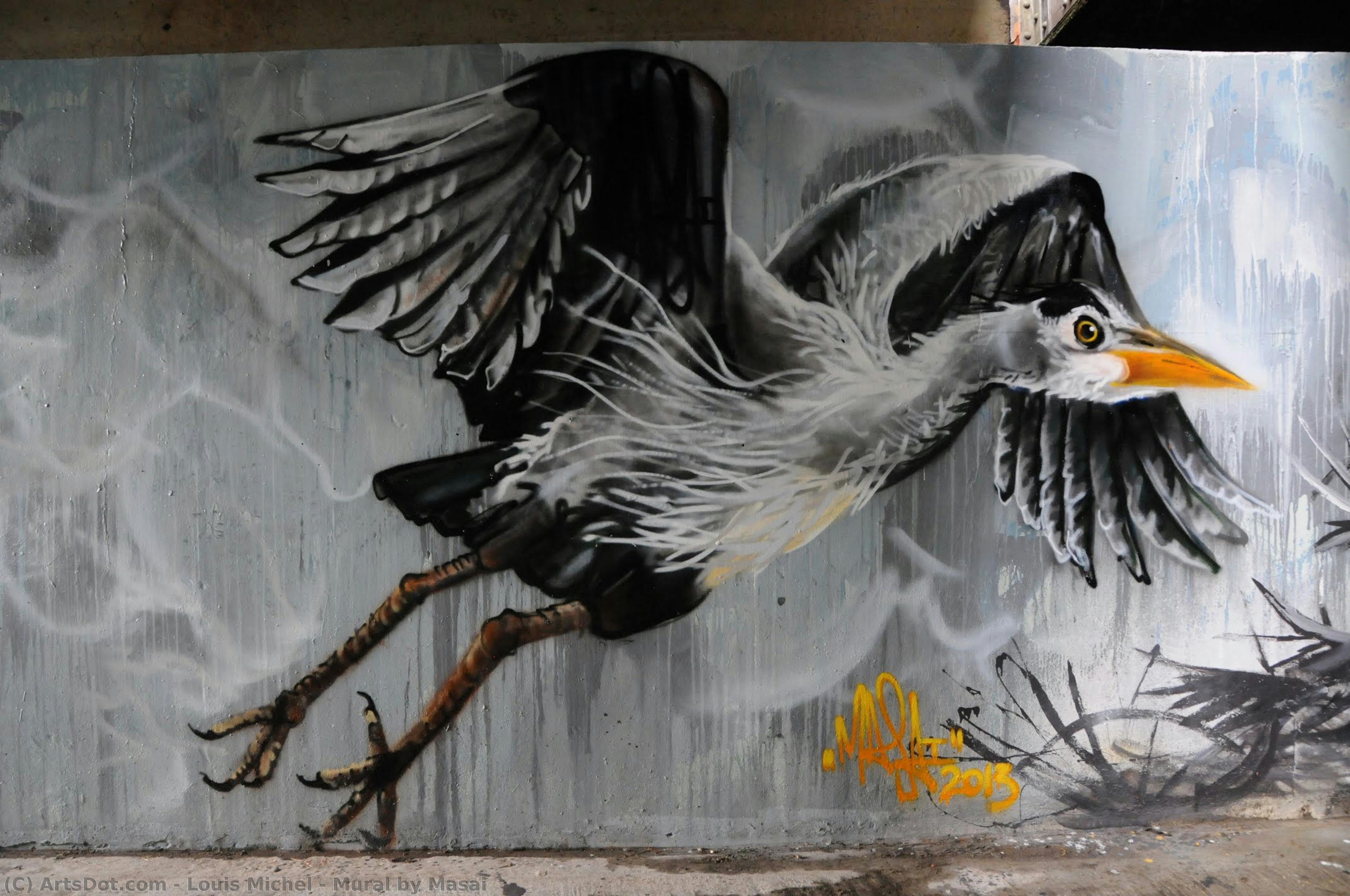 Mural By Masai — Louis Masai