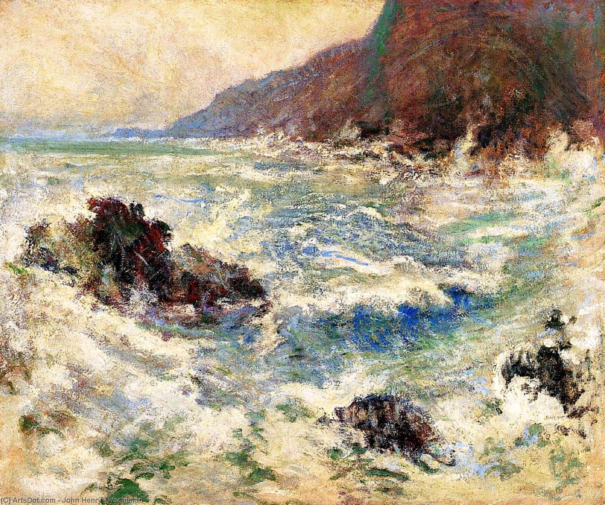 Sea Scene — John Henry Twachtman