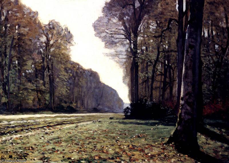 The Road To Chailly — Claude Monet