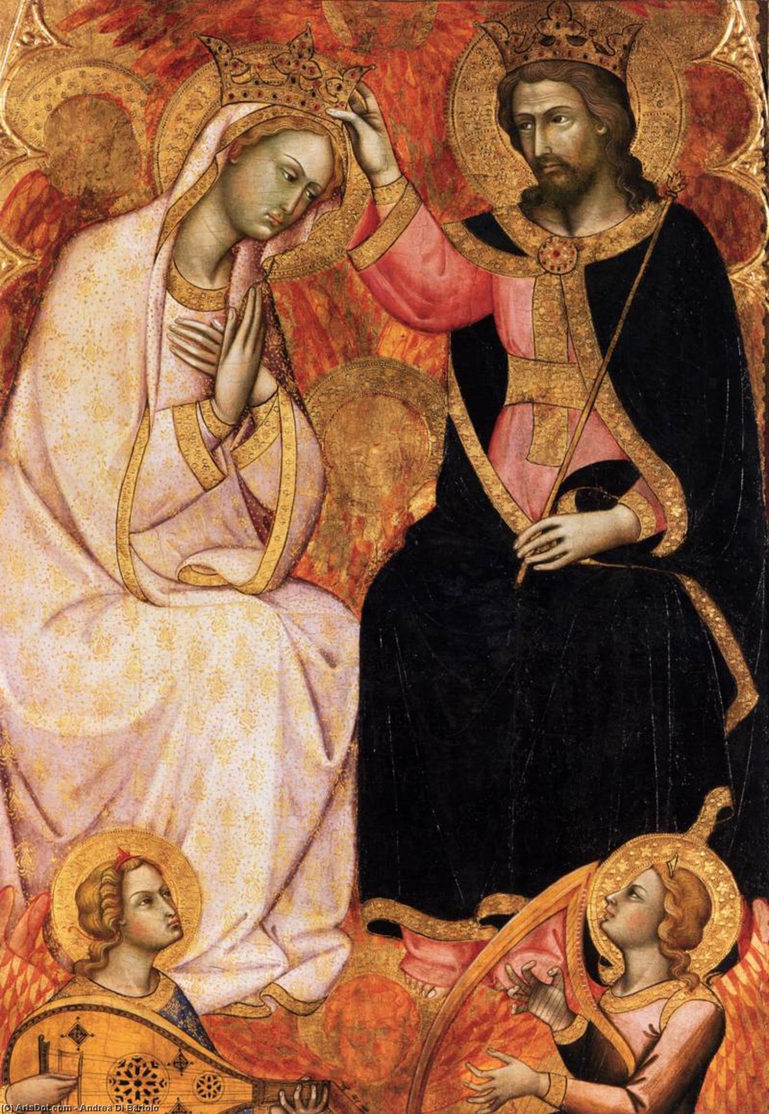 Coronation Of The Virgin — Andrea Di Bartolo