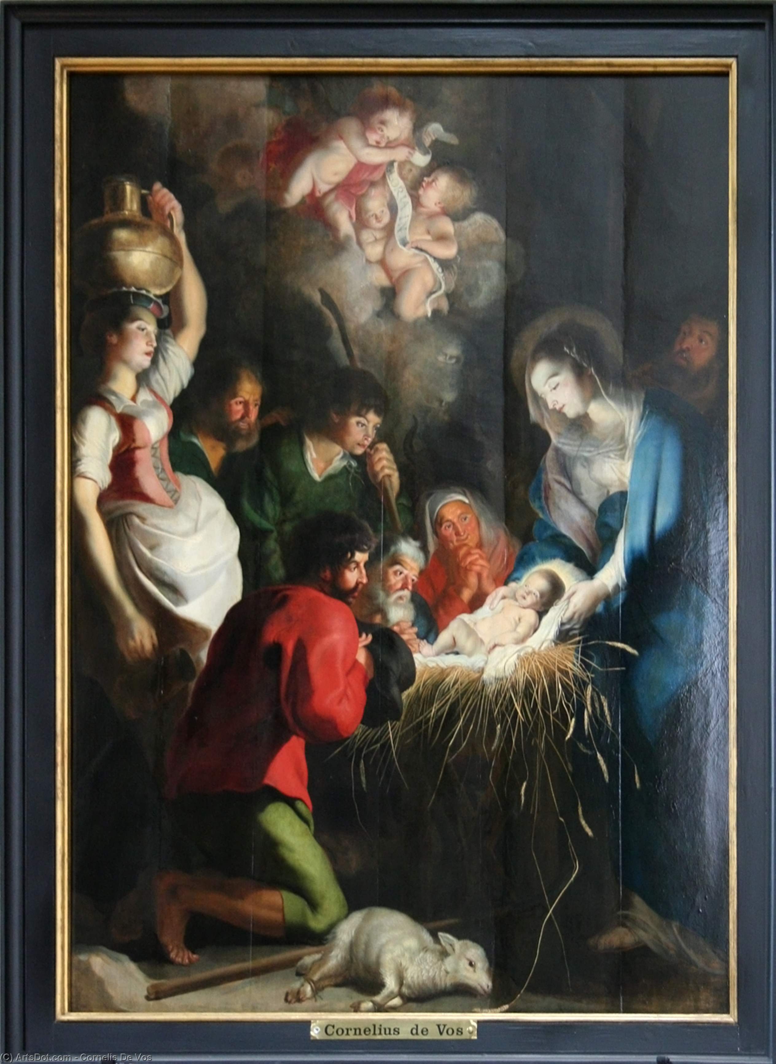 The Birth Of Jesus — Cornelis De Vos