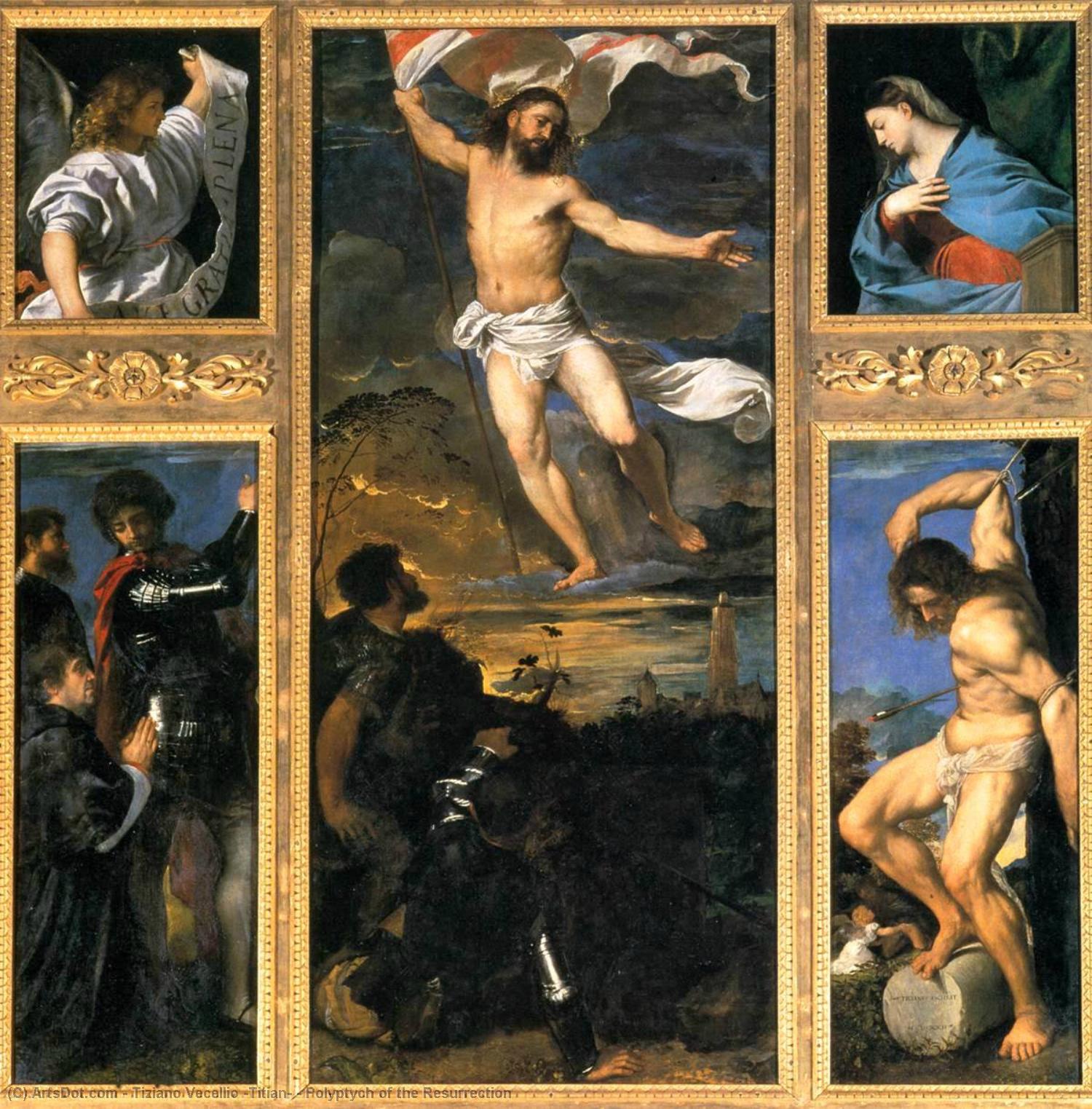 Polyptych Of The Resurrection — Titian