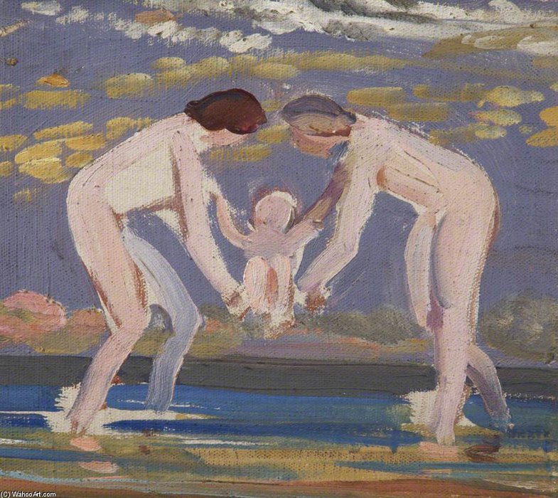 Women And Child — Charles Henry Sims