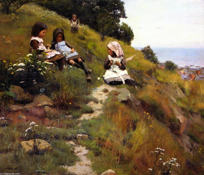 A Wreath Of Flowers — William Brymner