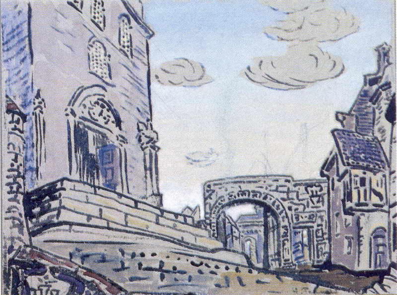 City — Nicholas Roerich