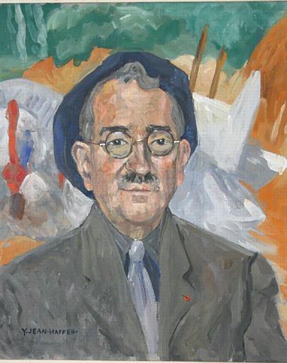 Portrait De Mathurin Méheut — Yvonne Jean Haffen