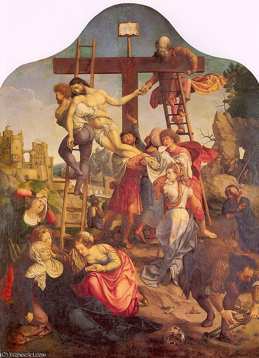 Descent From The Cross — Jan Gossaert (mabuse)