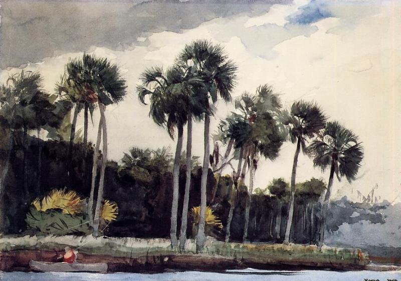 Red Shirt, Homosassa, Florida — Winslow Homer