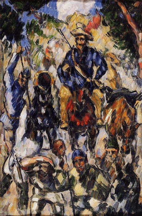 Don Quixote, Seen From The Front — Paul Cézanne