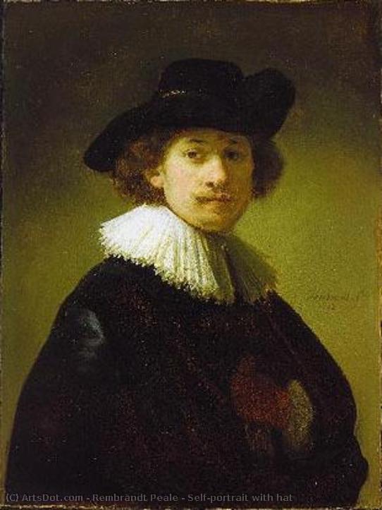 Self-portrait With Hat — Rembrandt Peale