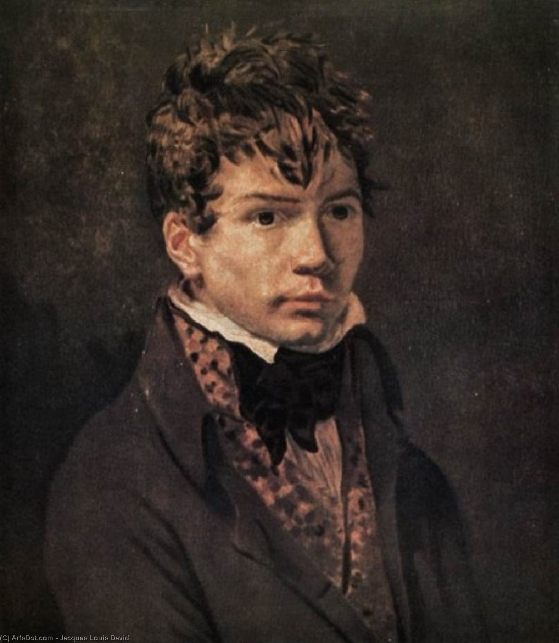 Portrait Of Ingres — Jacques-louis David