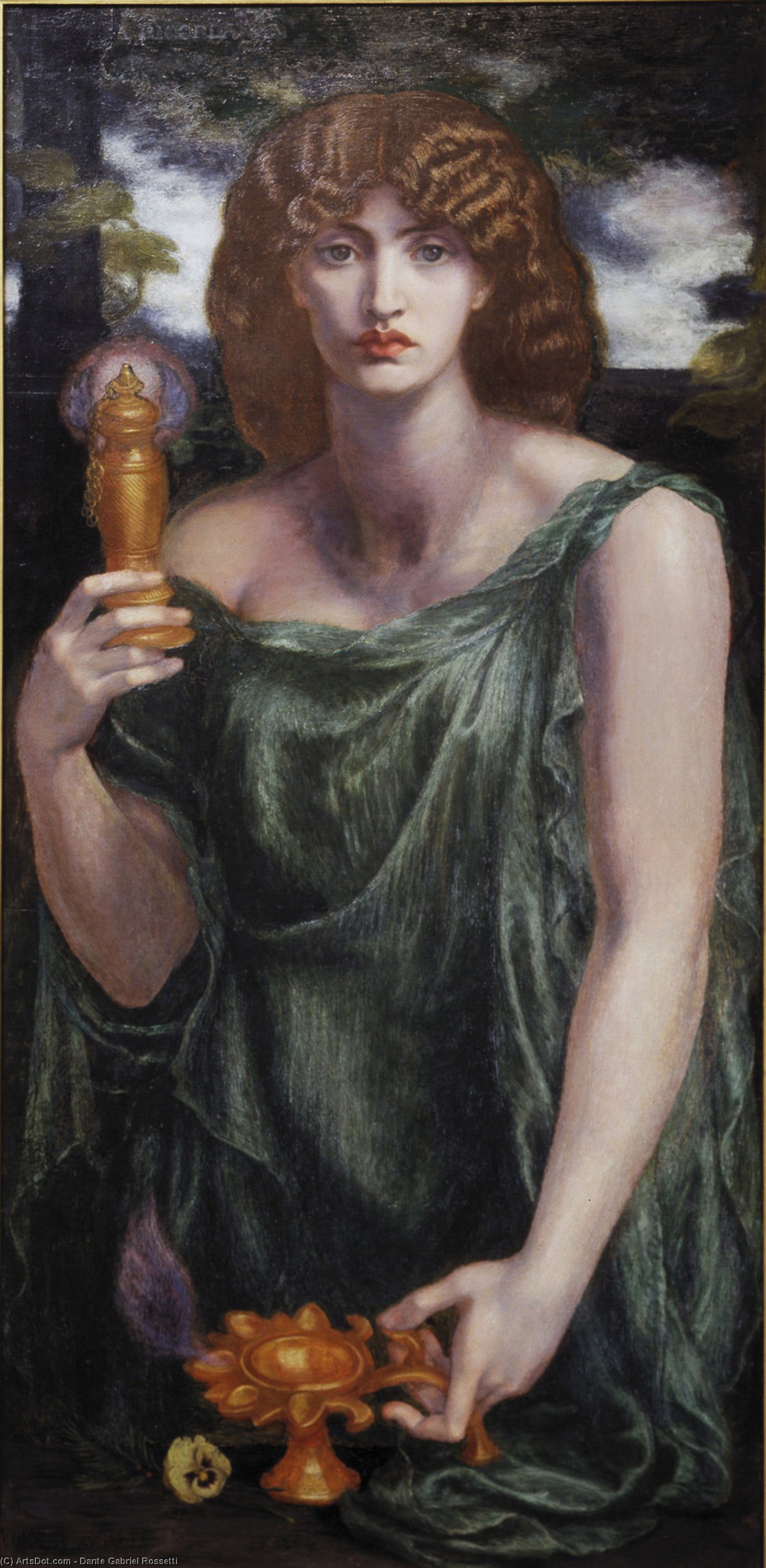 Mnemosyne — Dante Gabriel Rossetti