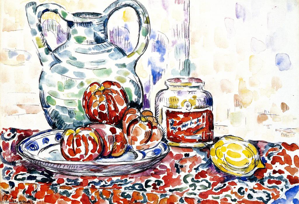 Still Life With Jug — Paul Signac