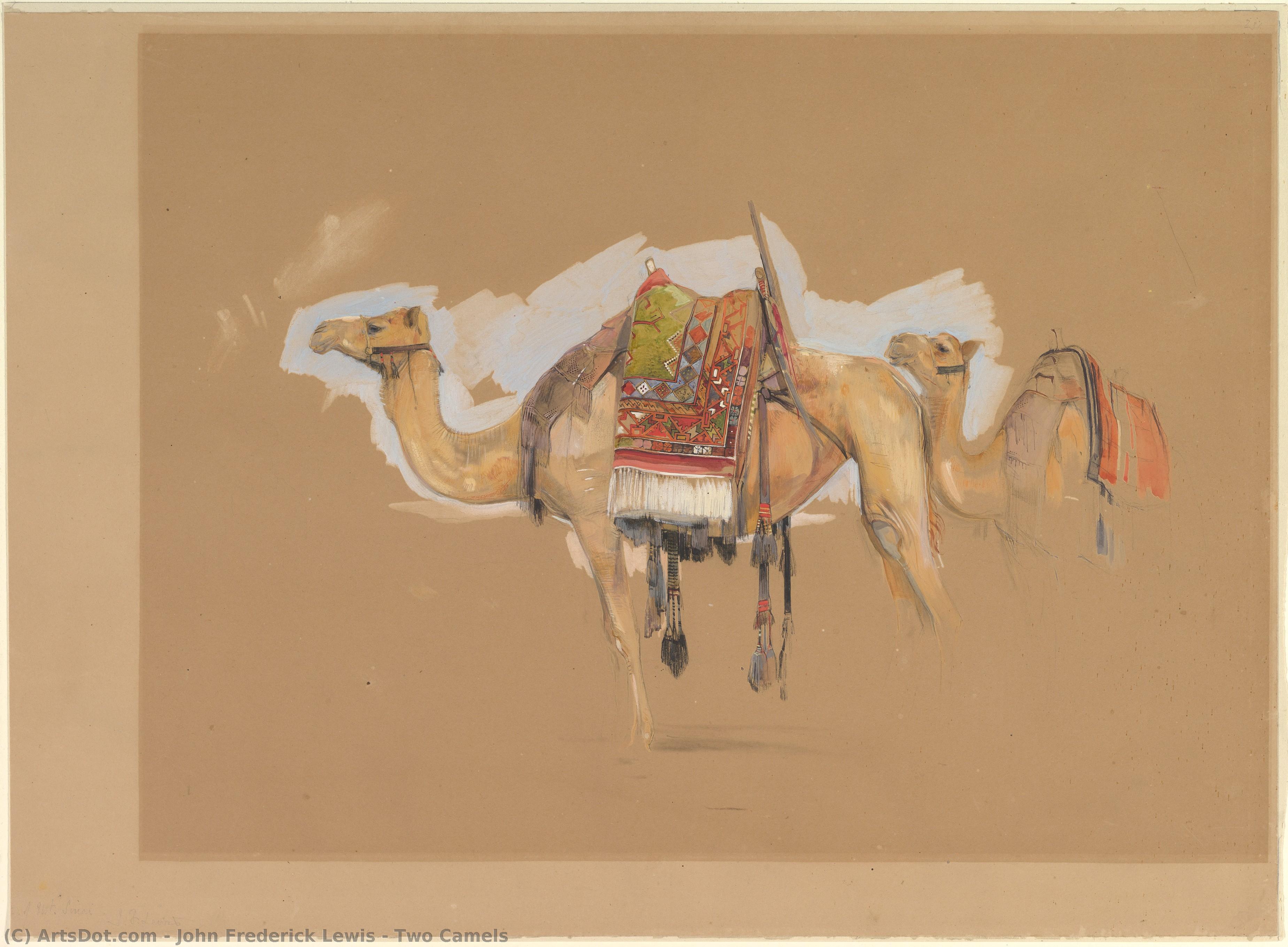 Two Camels — John Frederick Lewis