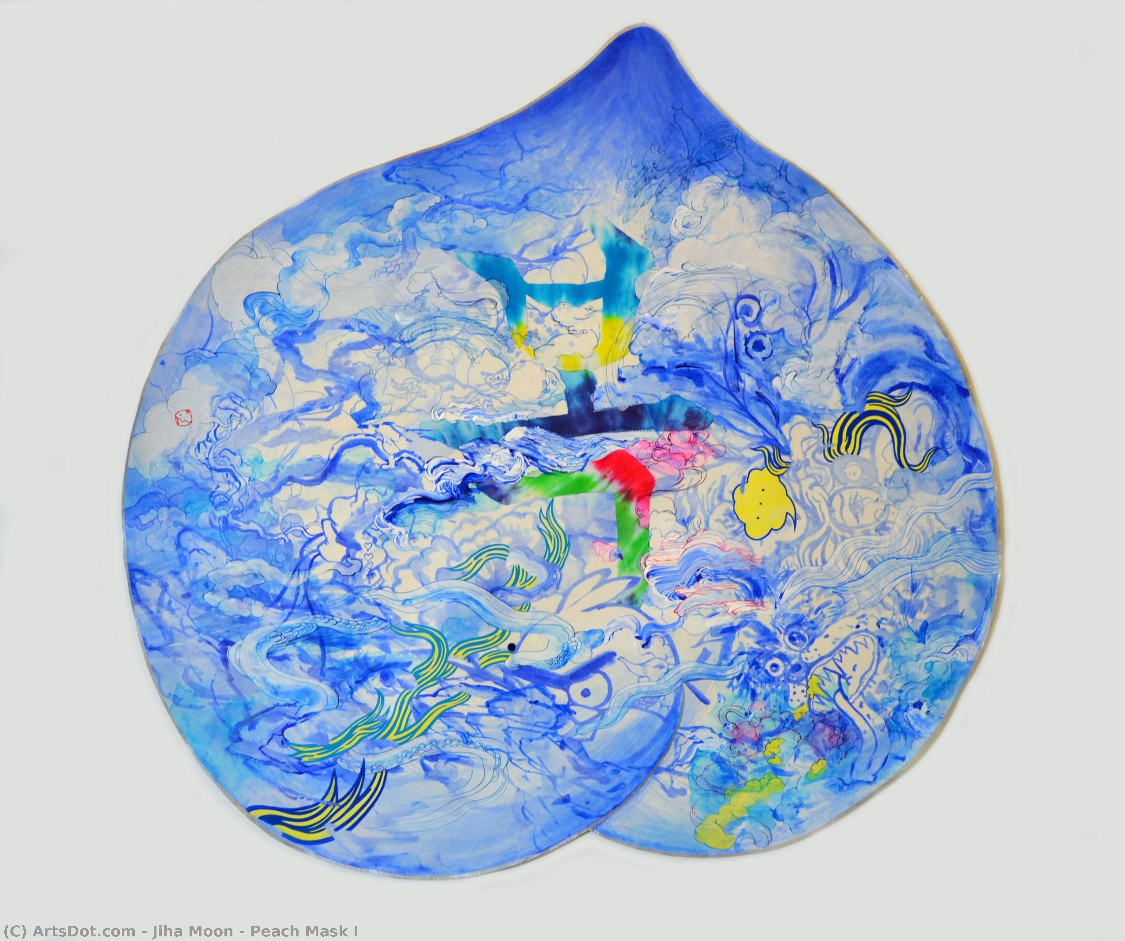 Peach Mask I — Jiha Moon