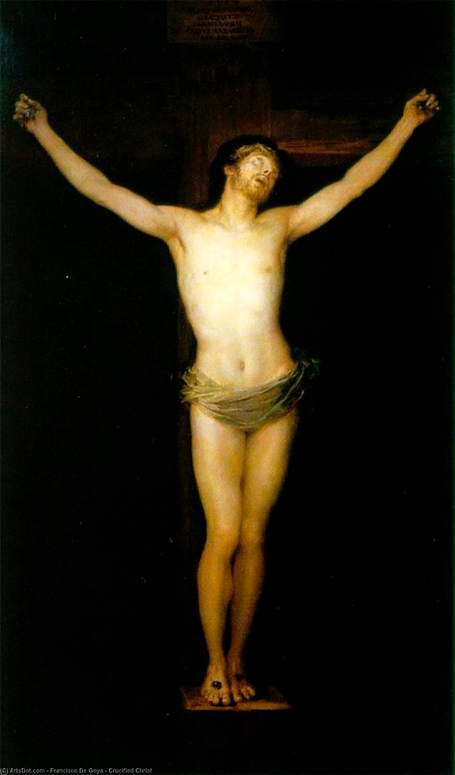 Crucified Christ — Francisco José De Goya Y Lucientes