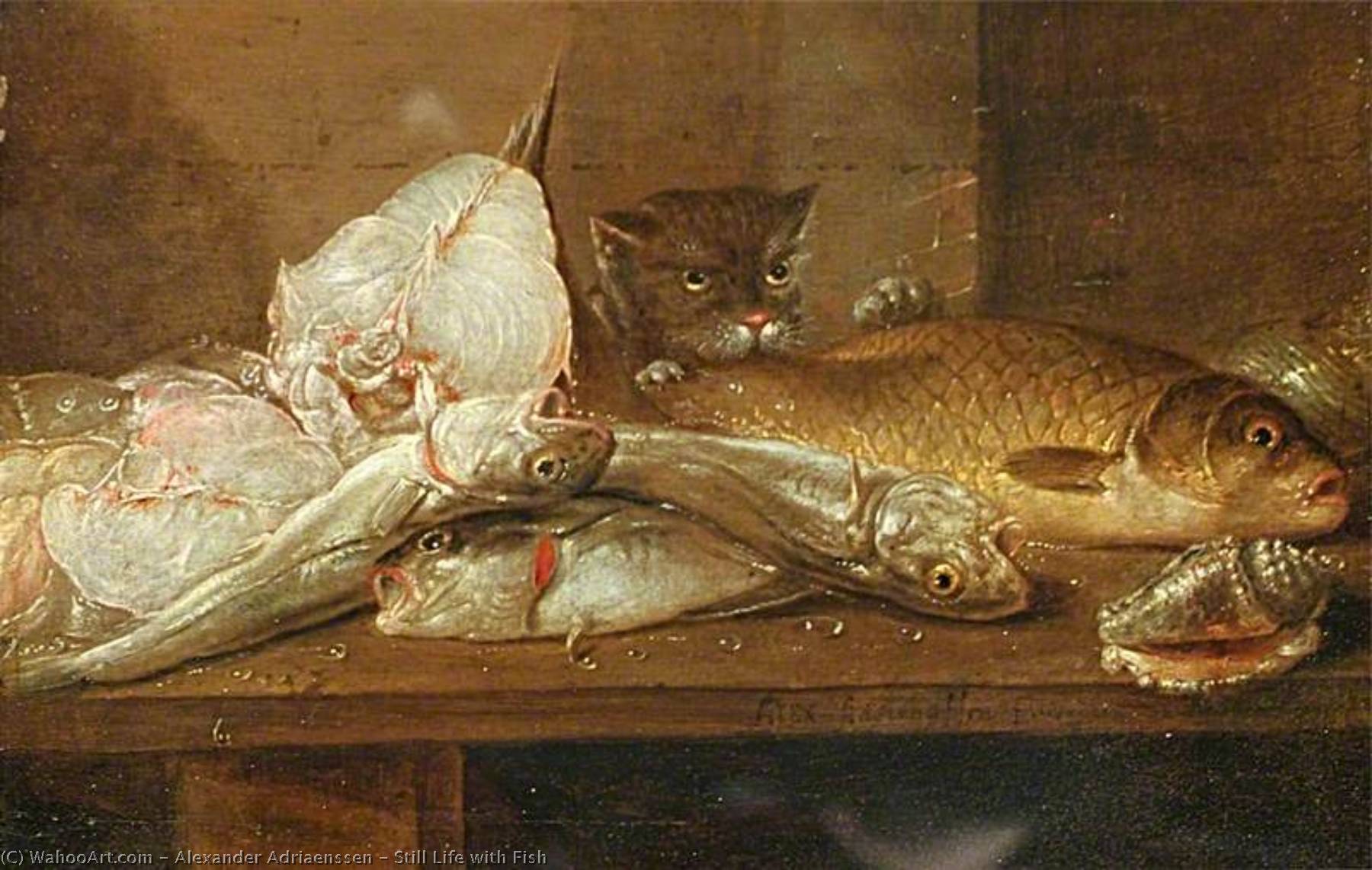 Still Life With Fish — Alexander Adriaenssen