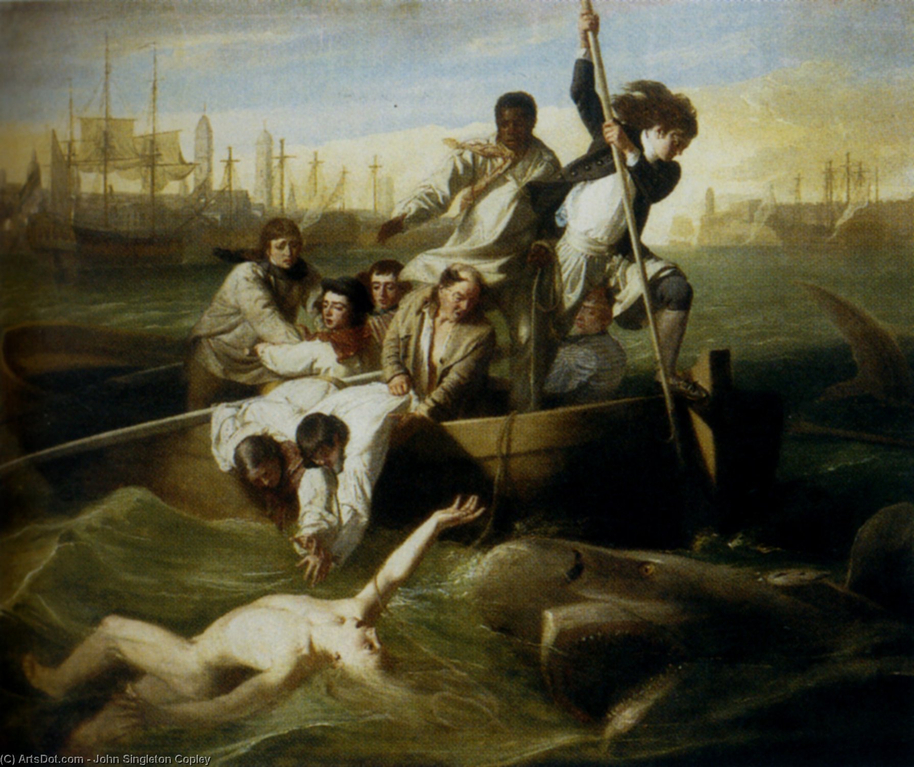 Brrok Watson And The Shark — John Singleton Copley