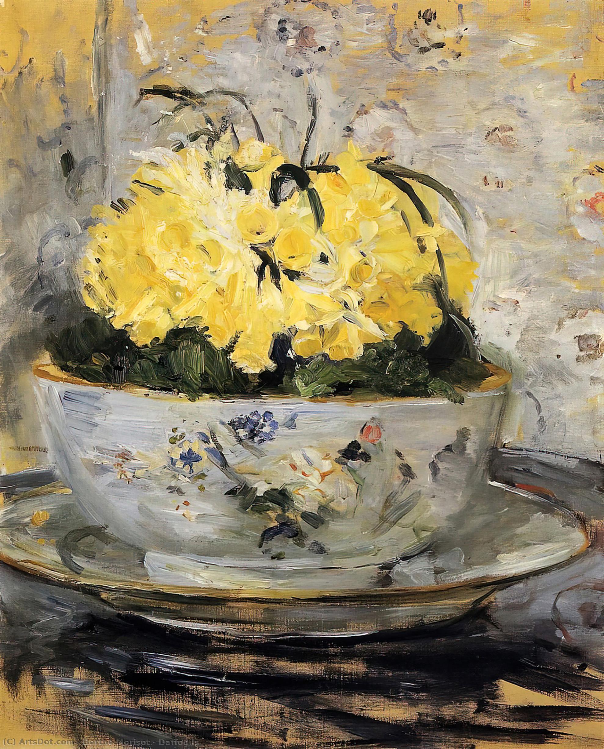 Daffodils — Berthe Morisot