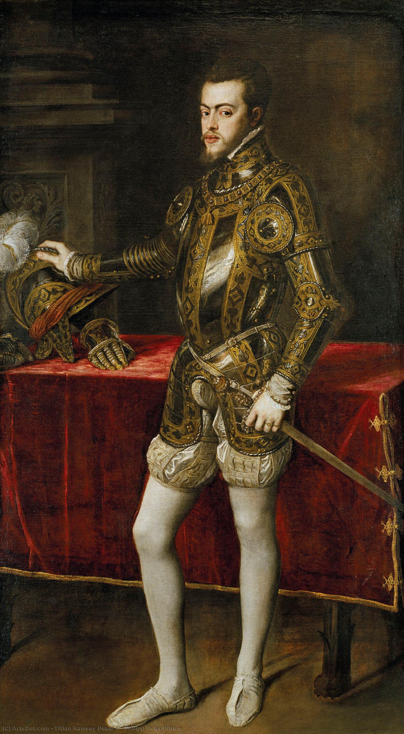 Philipp Ii, As Prince — Titian Ramsay Peale Ii