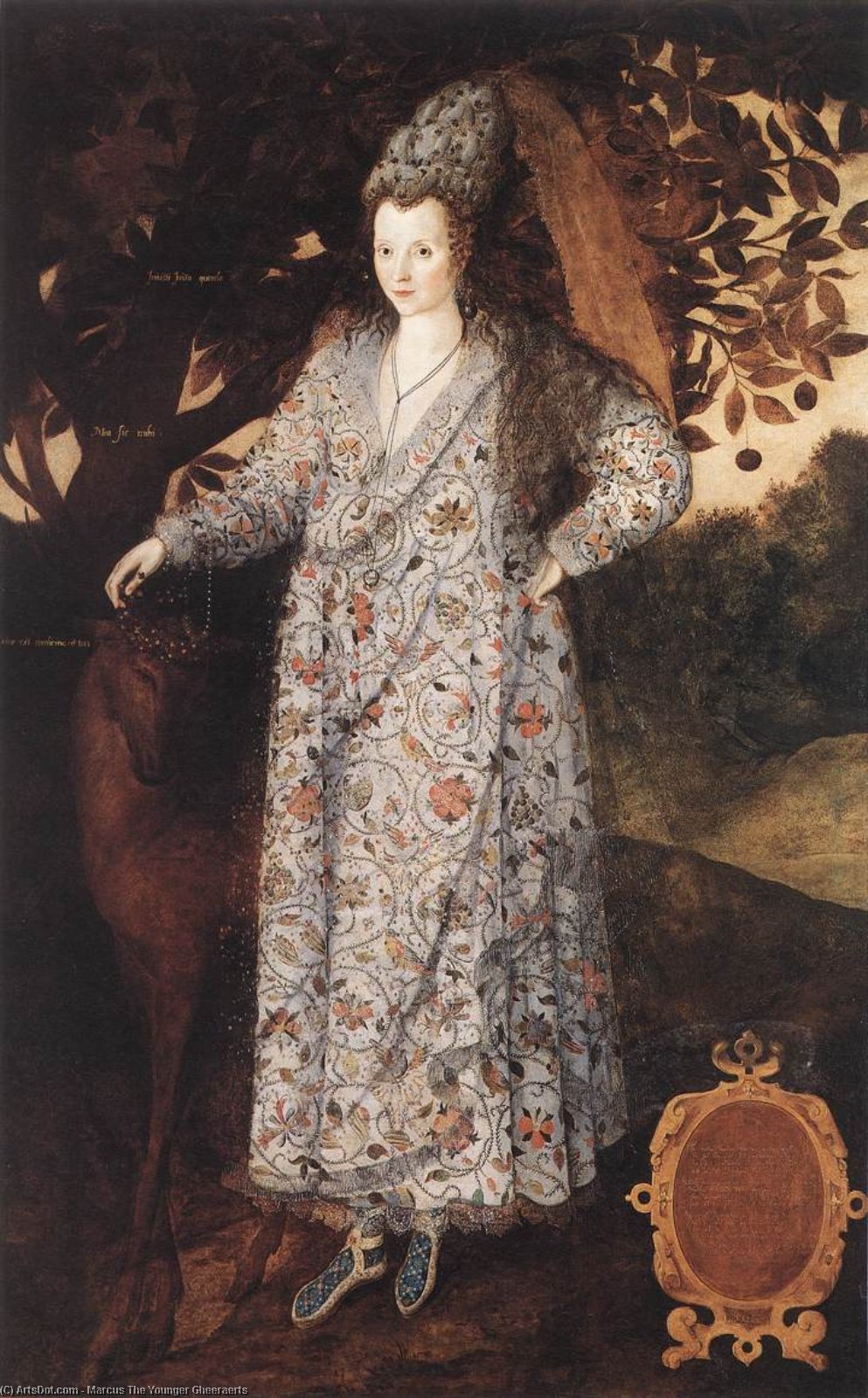 Portrait Of A Woman — Marcus The Younger Gheeraerts