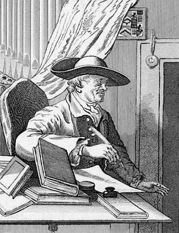 English Librettist Thomas Morell — William Hogarth