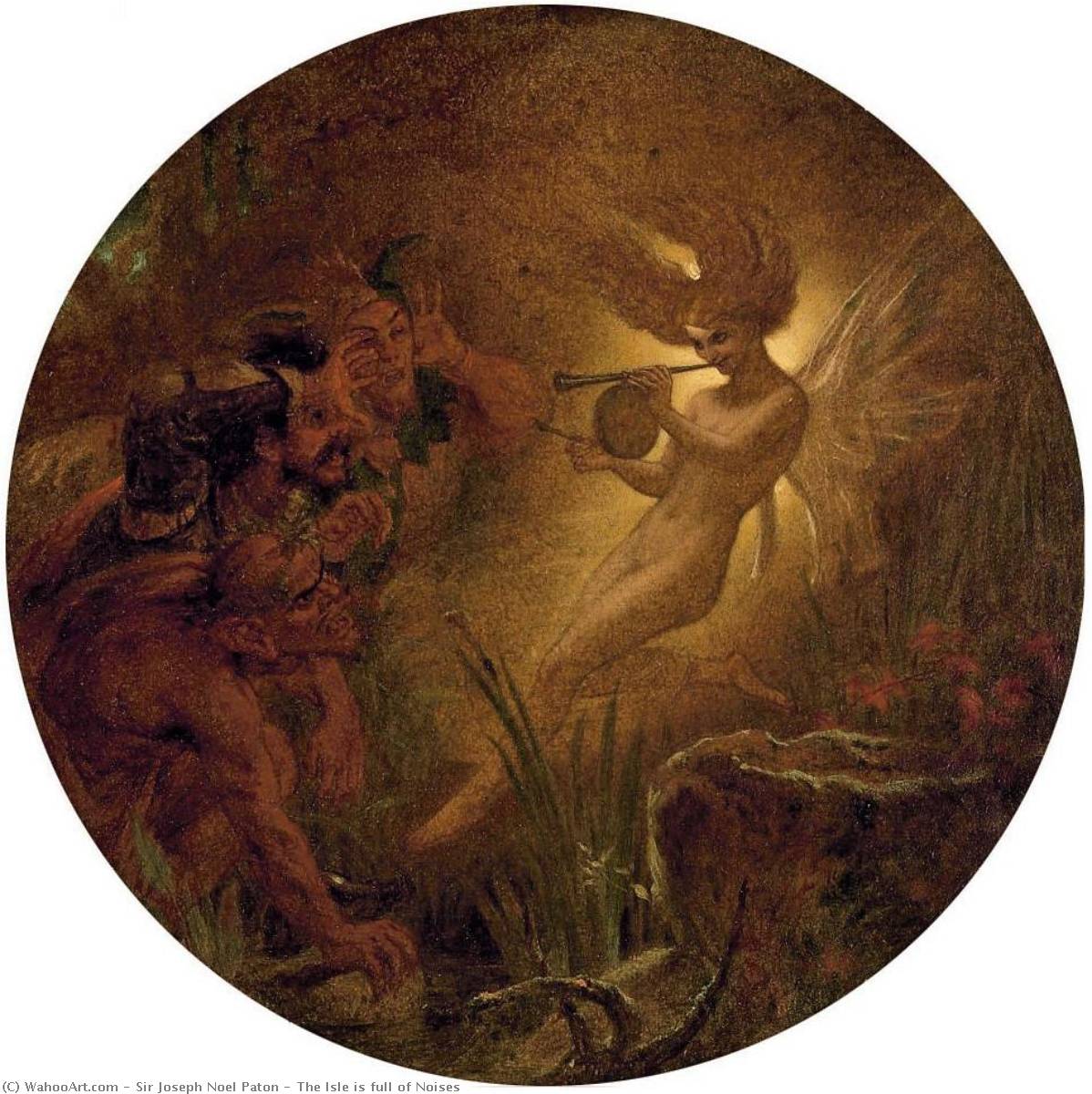 The Isle Is Full Of Noises — Sir Joseph Noel Paton
