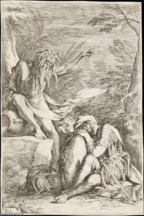 The Dream Of Aeneas 2 — Salvator Rosa