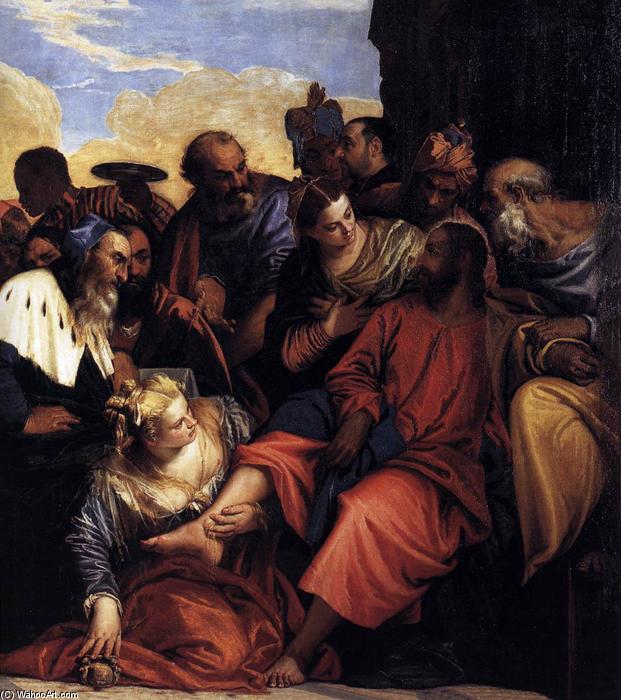 Feast In The House Of Simon (detail) — Paolo Veronese