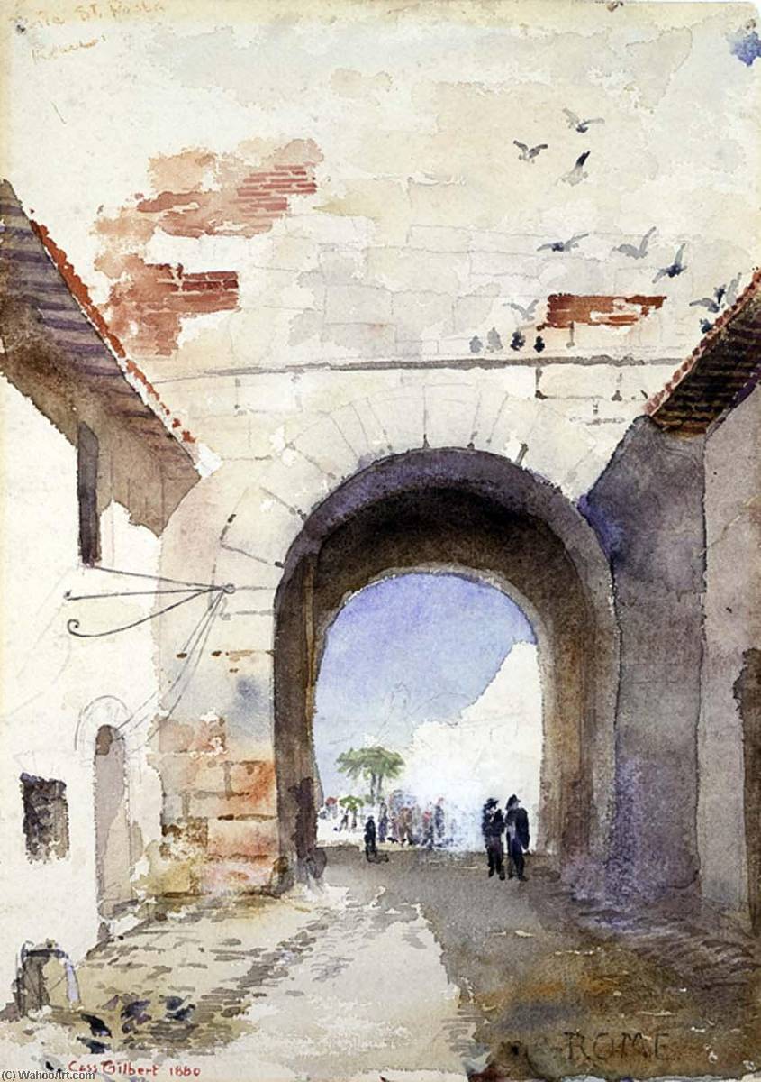 Porta San Paulo, Rome — Cass Gilbert