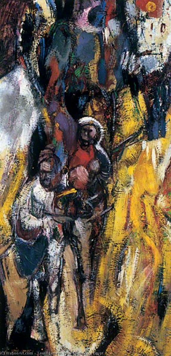 The Flight Into Egypt — Louis James