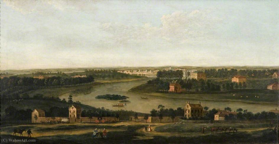A View From Richmond Hill Looking Southwest — Antonio Joli