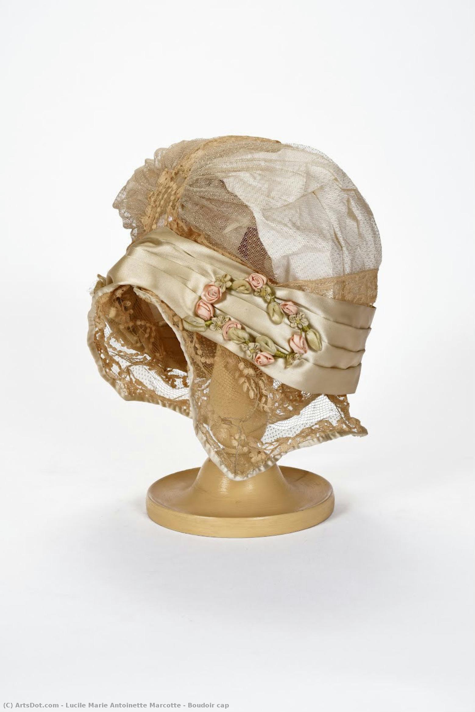 Boudoir Cap — Lucile Marie Antoinette Marcotte