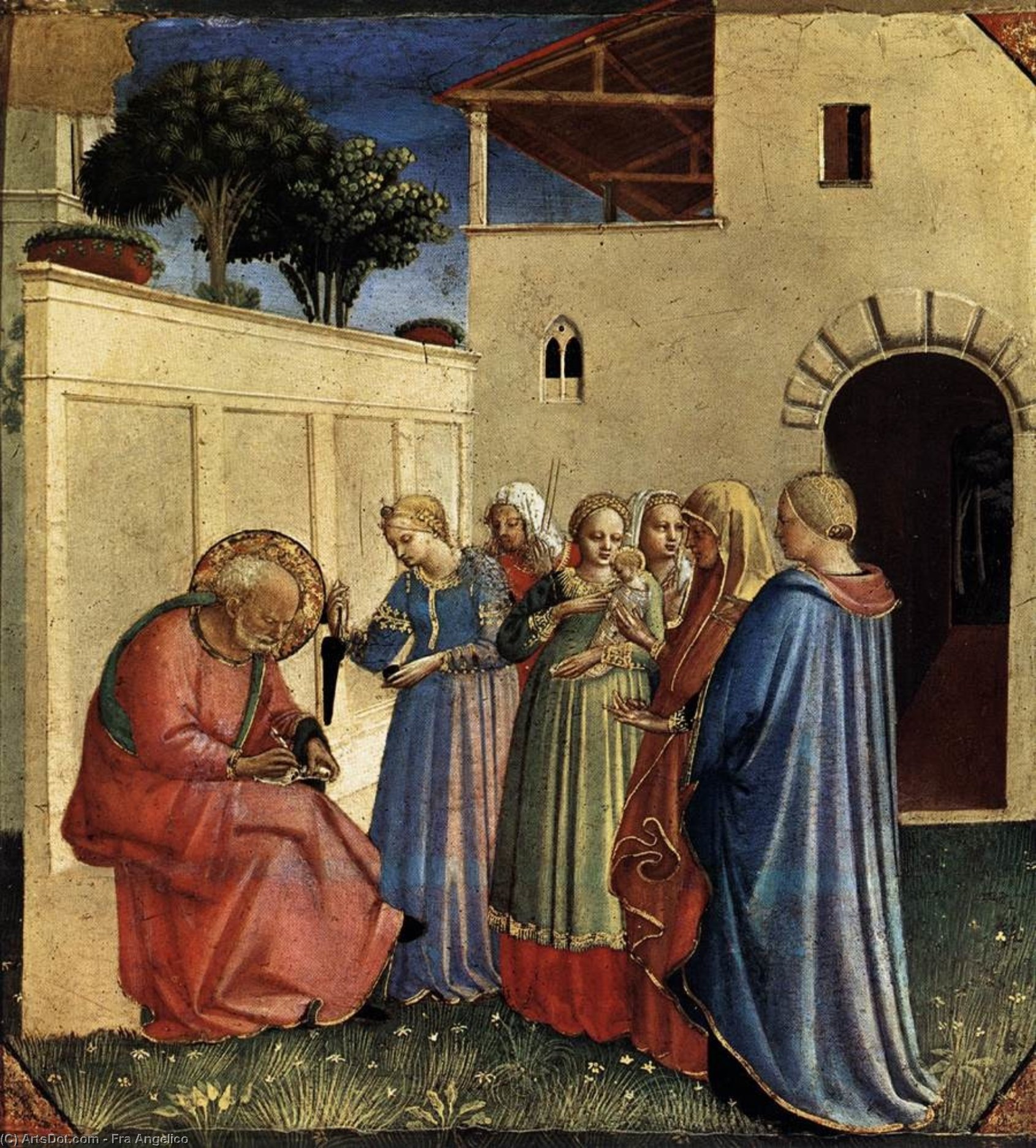 The Naming Of St John The Baptist — Fra Angelico