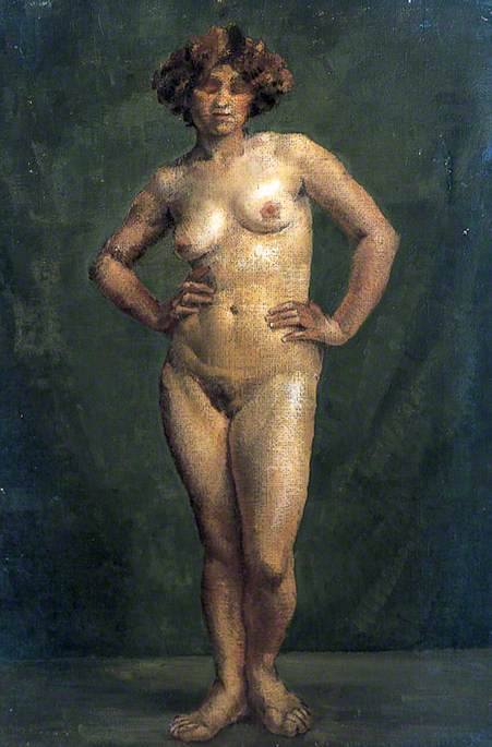 Female Figure Standing — Ray Howard Jones