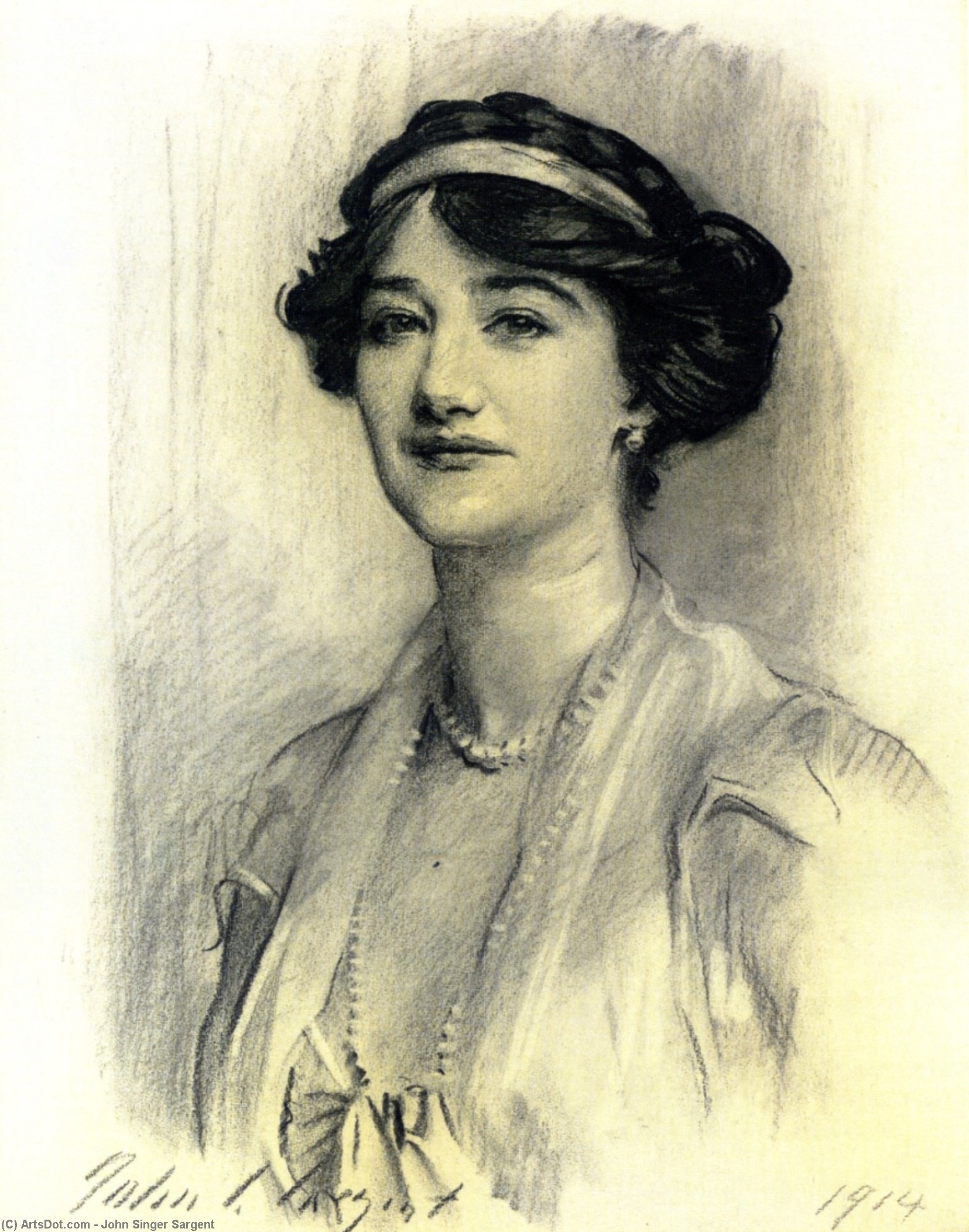 Lady Agnes Freda Forres — John Singer Sargent