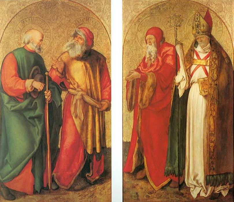 Jabach Altarpiece Piper And Drummer — Albrecht Dürer