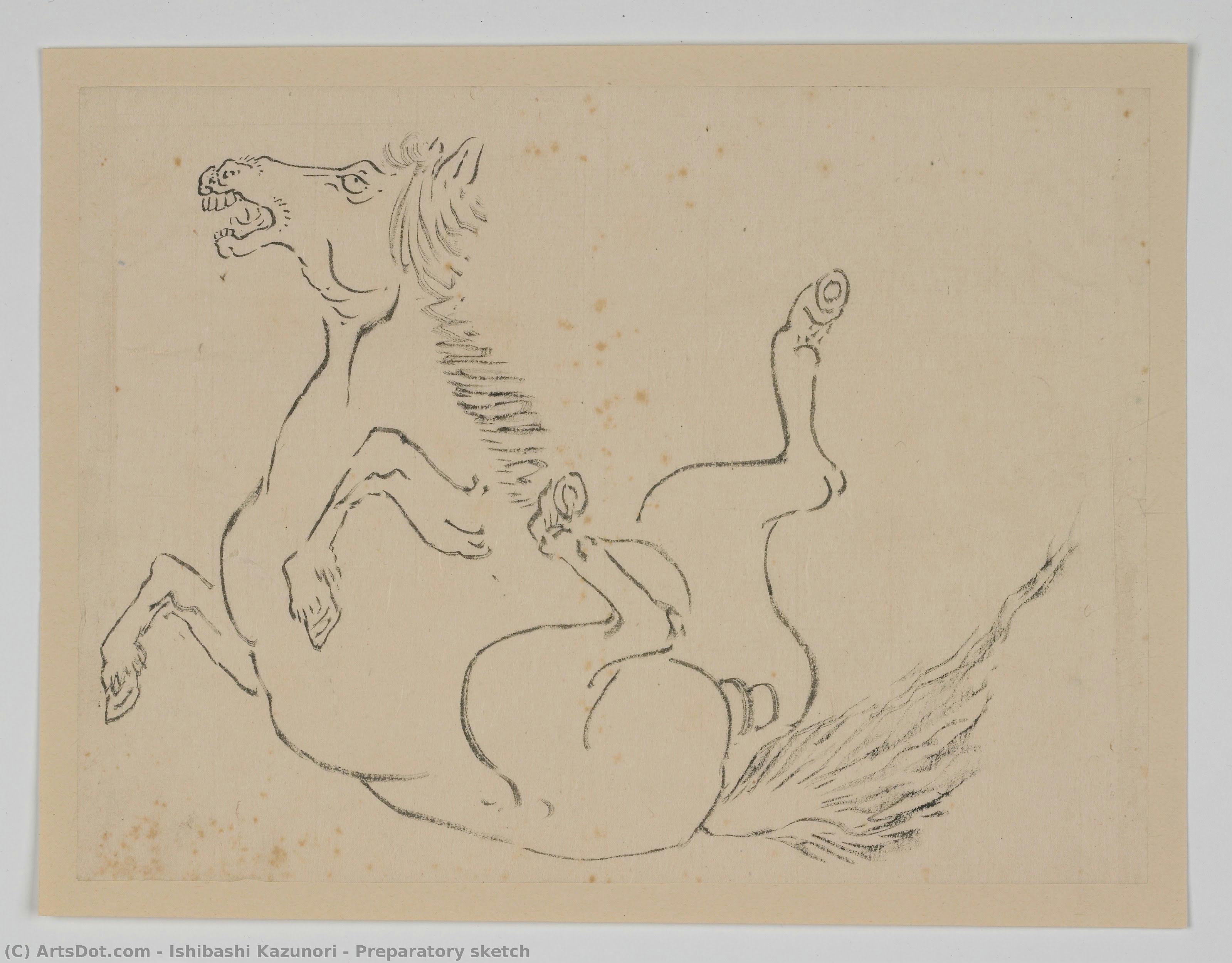 Preparatory Sketch — Ishibashi Kazunori
