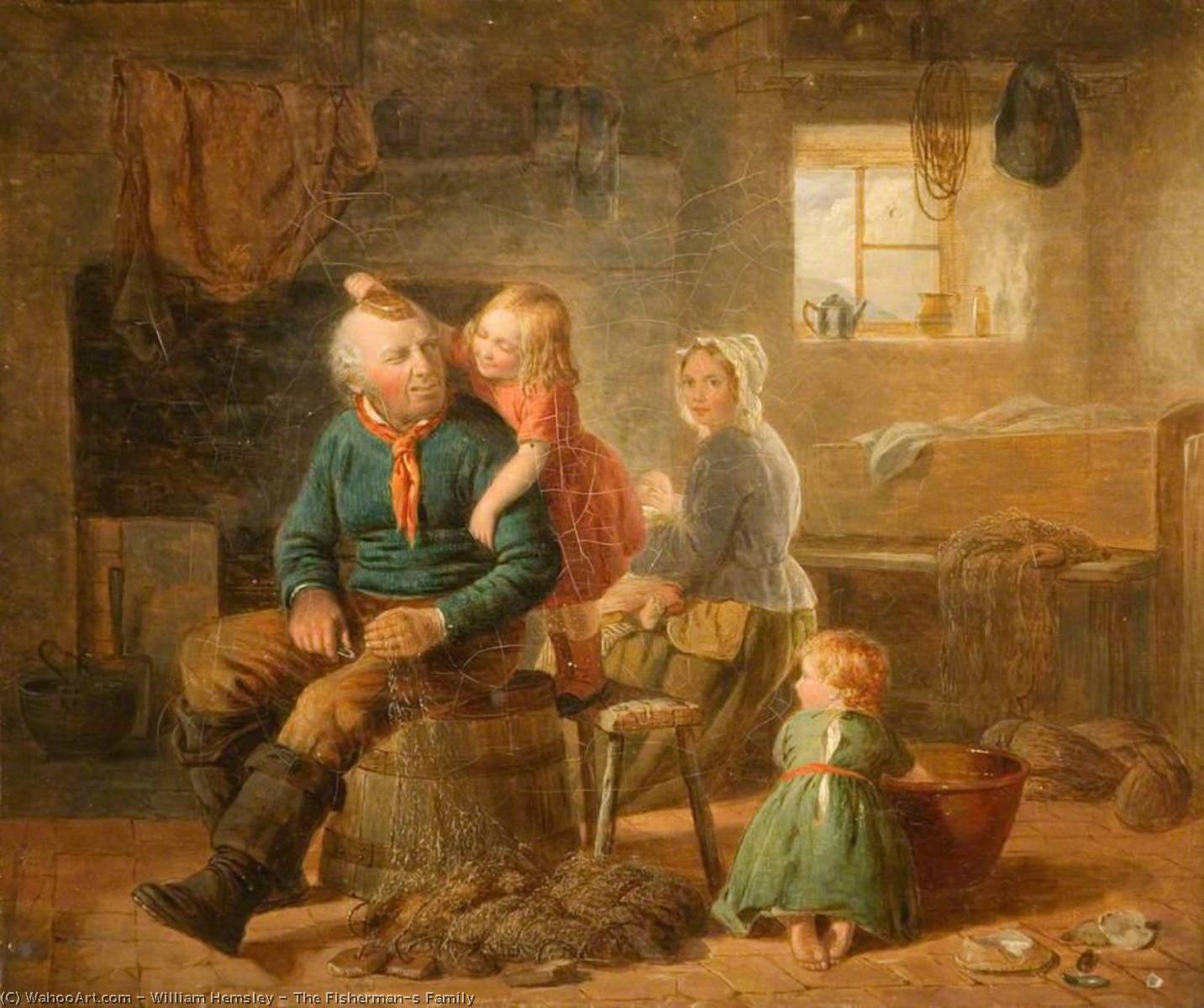 The Fisherman's Family — William Hemsley