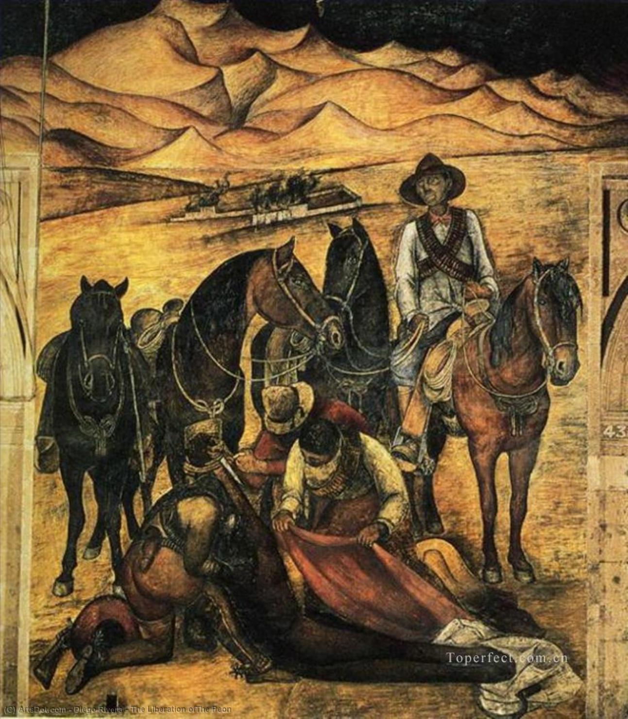 The Liberation Ofthe Peon — Diego Rivera