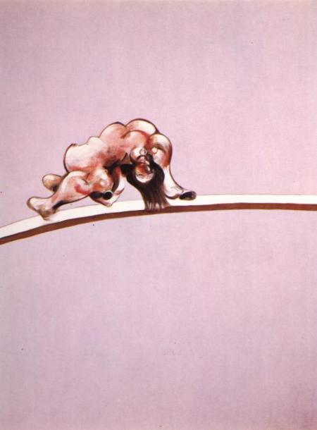 Studies Of The Human Body - Triptych, 1970 Left — Francis Bacon