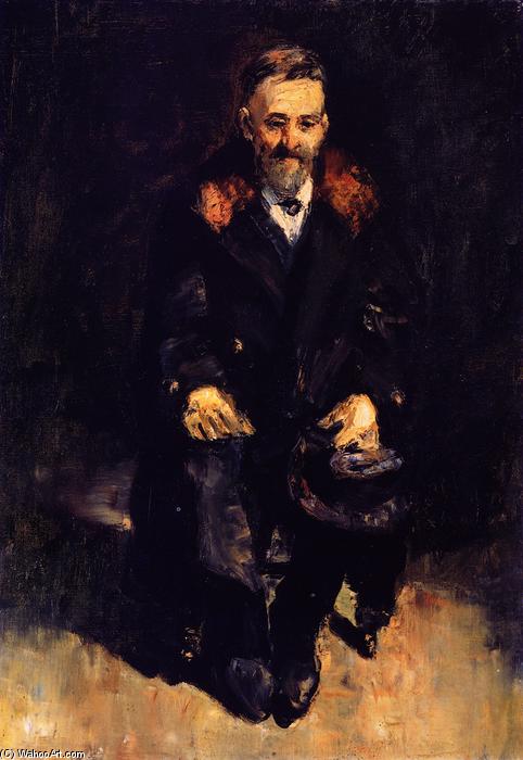 Old Man In A Fur Coat — Lesser Ury