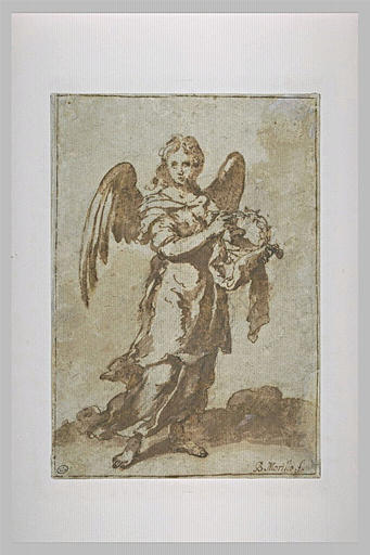 Angel Holding The Crown Of Thorns — Bartolomé Esteban Murillo