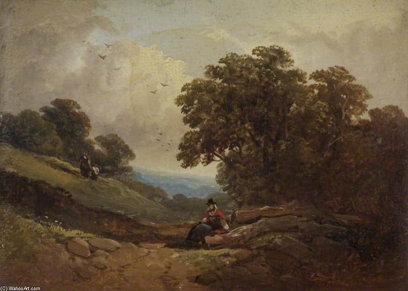 Landscape With A Welsh Woman — Joseph Horlor
